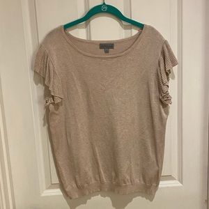 Joseph A Flutter Sleeve Sweater